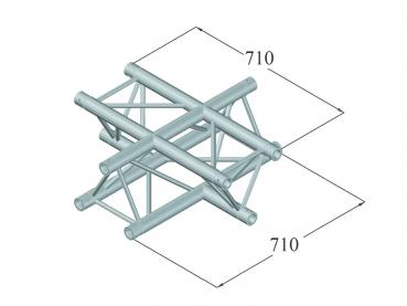 ALUTRUSS TRILOCK 6082AC-41 SU 4-Weg-Kreuzstück