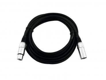 OMNITRONIC XLR Kabel 3pol 0,5m sw