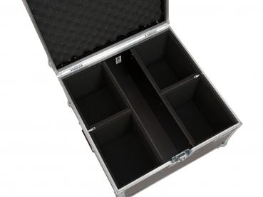 Preview: ROADINGER Flightcase 4x LED IP PAR 3x8W QCL/3x9W SCL