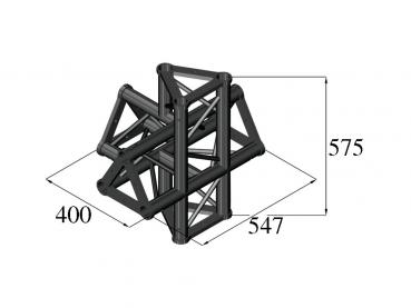 ALUTRUSS TRILOCK S-PAT-51 5-Weg-Stück \/