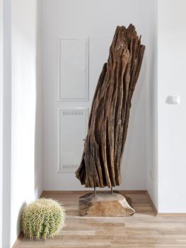 EUROPALMS Goldkugelkaktus, Kunstpflanze, 37cm