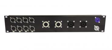 Preview: OMNITRONIC Frontplatte Z-19 8x D-Type/4xNL8/T 2HE