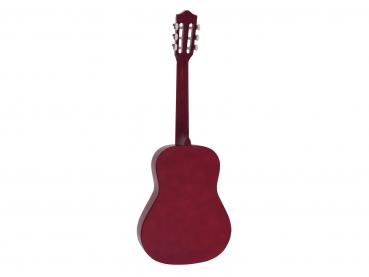 DIMAVERY AC-303 Klassikgitarre 3/4, rot