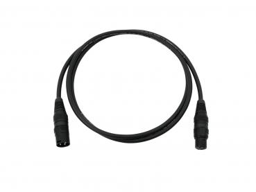 SOMMER CABLE DMX Kabel XLR 3pol 1,5m sw Hicon