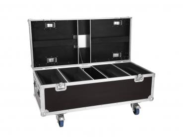 ROADINGER Flightcase 4x LED TMH-X Bar 5