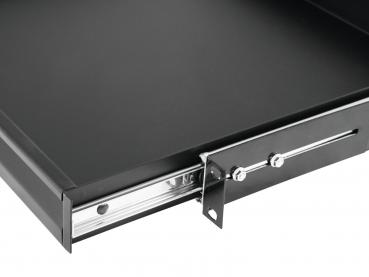 Preview: ACCESSORY Rackschublade/Schreibplatte 1HE