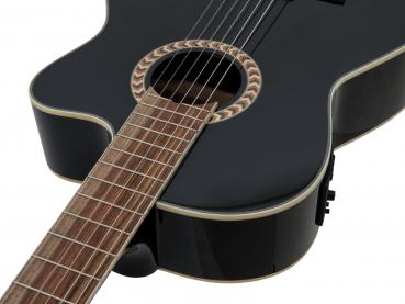 DIMAVERY CN-600E Klassikgitarre, schwarz