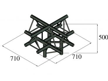 ALUTRUSS TRILOCK S-PAC-52 5-Weg-Stück /\