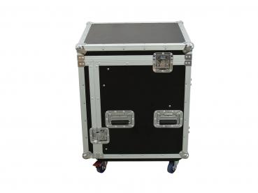 ROADINGER Spezial-Kombi-Case Profi, 10HE mit Rollen