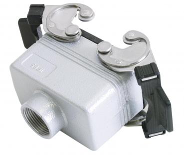 Preview: ILME Kupplungsgehäuse für 10-pol, PG 16,gerade