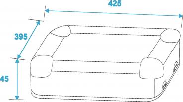 ROADINGER CD-Case ALU poliert 100 CDs