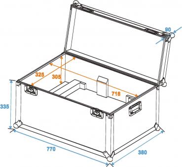 ROADINGER Flightcase X-310/X-310 MK2