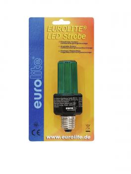 EUROLITE LED Strobe E-27 grün