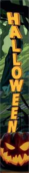 EUROPALMS Halloween Banner, Geisterwald, 2er-Set, 30x180cm