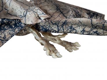 EUROPALMS Halloween Flying Dragon, animiert, braun, 120cm