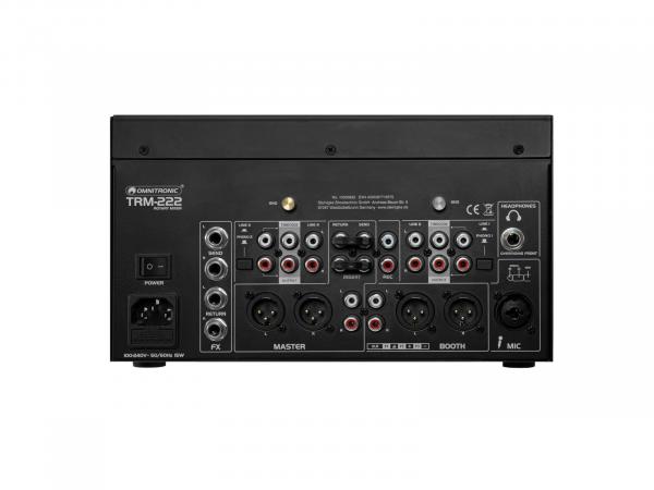 OMNITRONIC TRM-222 2-Kanal Rotary-Mixer