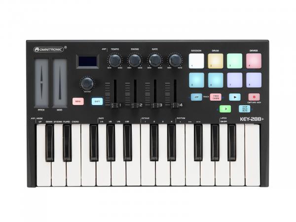 OMNITRONIC KEY-2816 MIDI-Controller