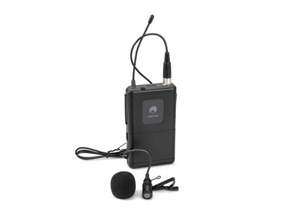 OMNITRONIC PORTY-8A Taschensender + Lavaliermikrofon 863,1 MHz