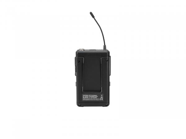 OMNITRONIC PORTY-8A Taschensender + Lavaliermikrofon 863,1 MHz