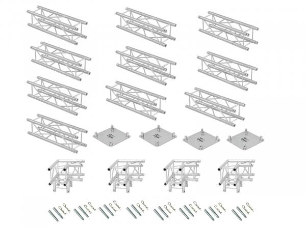ALUTRUSS Traversenset QUADLOCK 6082 Rechteck 7x4x3,5m (BxTxH)