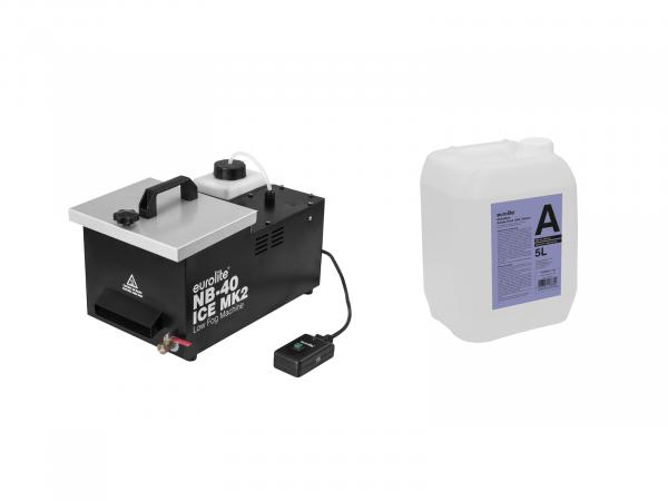 EUROLITE Set NB-40 MK2 + Smoke Fluid -A2D- 5l