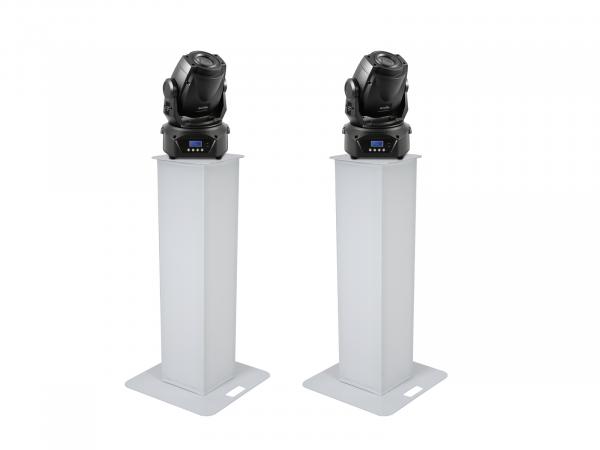 EUROLITE Set 2x Stage Stand 100cm + 2x LED TMH-60 MK2