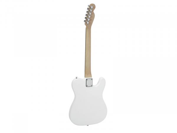 DIMAVERY TL-601 E-Gitarre LH, weiß