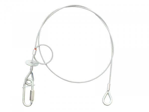 SAVEKING Sicherungsseil 3x1000 silber