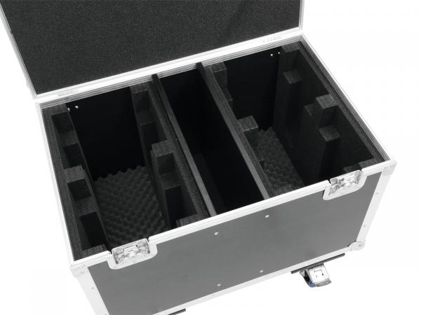 ROADINGER Flightcase 4x EYE-7 RGBW Zoom