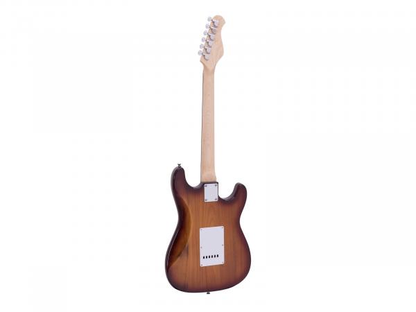 DIMAVERY ST-203 E-Gitarre LH, sunburst