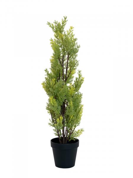 EUROPALMS Zypresse, Leyland, Kunstpflanze, 60cm