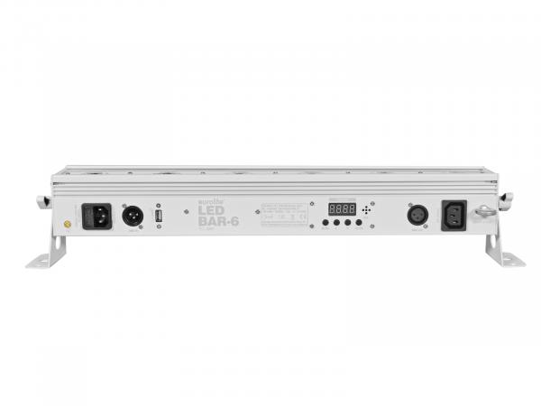 EUROLITE LED BAR-6 TCL WW/NW/CW Leiste weiß