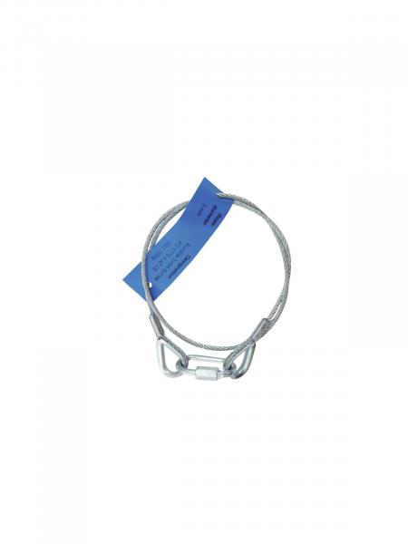 EUROLITE Sicherungsseil AG-5 3x600mm bis 5kg sil