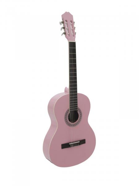 DIMAVERY AC-303 Klassikgitarre, pink