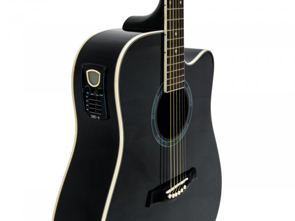 DIMAVERY DR-520 Dreadnought, schwarz