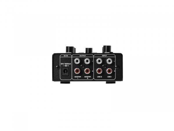 OMNITRONIC GNOME-202P Mini-Mixer schwarz