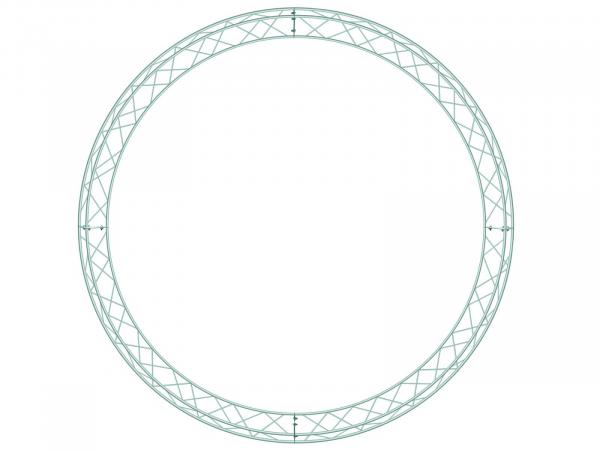 DECOTRUSS Kreissegment 1570mm für 2 Meter