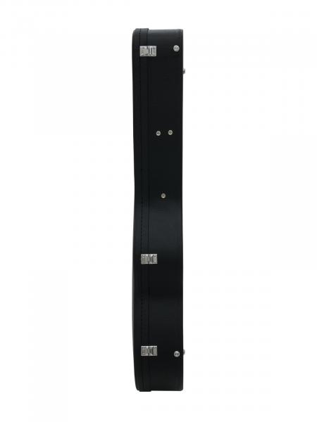 DIMAVERY Form-Case Western-Gitarre, schwarz