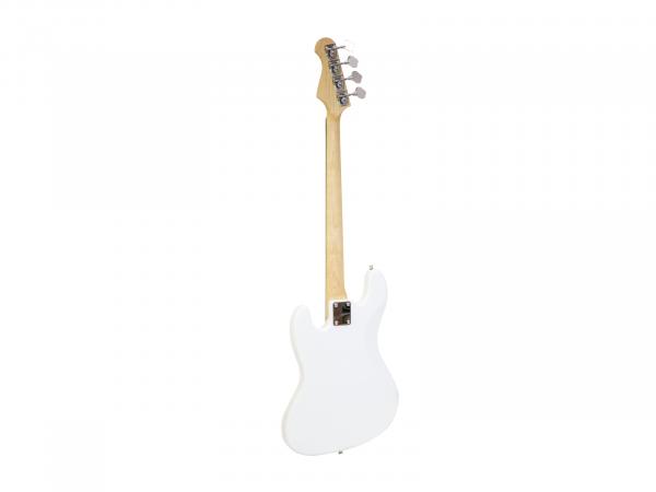 DIMAVERY JB-302 E-Bass, weiß