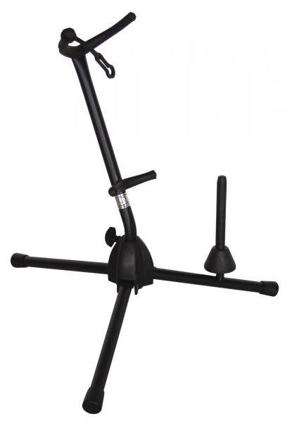 DIMAVERY Ständer für Saxophon + 1 Klarinette