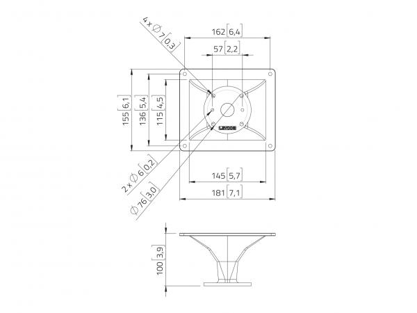 LAVOCE HD1004 1" Aluminiumhorn