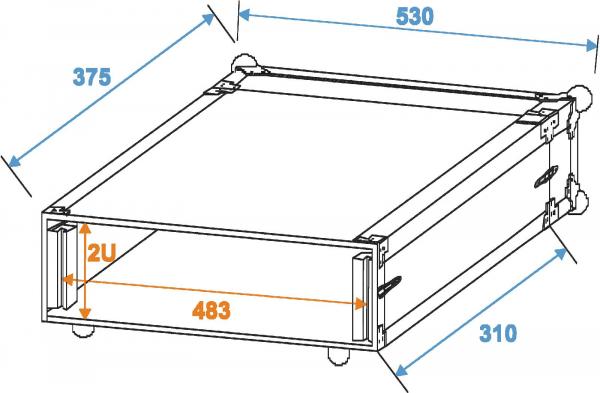 ROADINGER Flightcase Funkmikrofon-Systeme