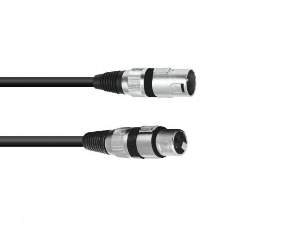 OMNITRONIC Lautsprecherkabel XLR 2x2,5 3m sw