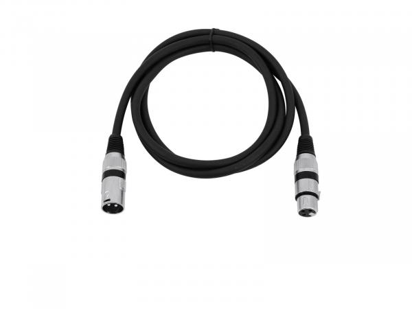 OMNITRONIC Lautsprecherkabel XLR 2x1,5 1,5m sw