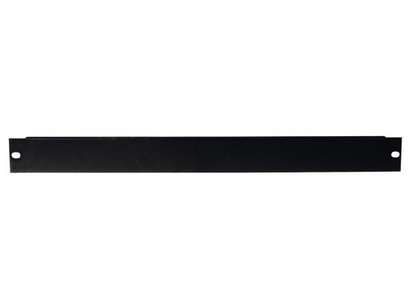 OMNITRONIC Frontplatte Z-19U, Stahl, schwarz 1HE