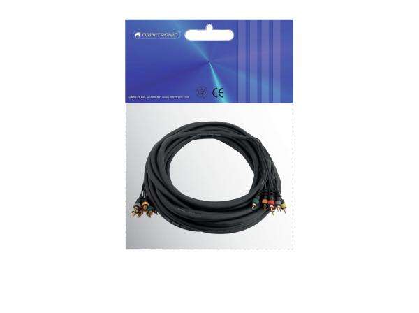OMNITRONIC Snake-Kabel 8xCinch/8xCinch 15m