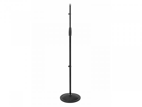 OMNITRONIC Mikrofonstativ 85-157cm sw