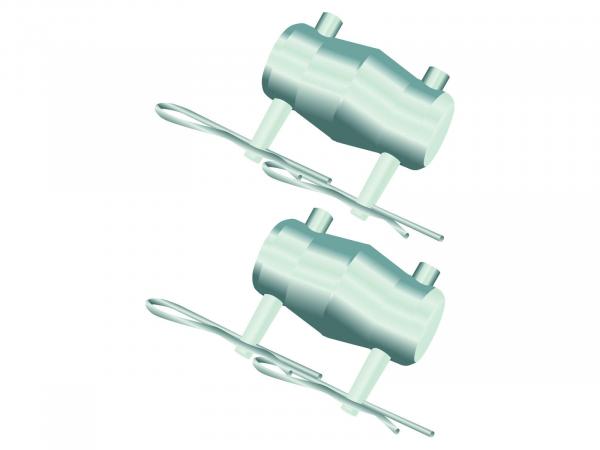 ALUTRUSS DECOLOCK DQ2 Verb.konus/Zapfen/Splint