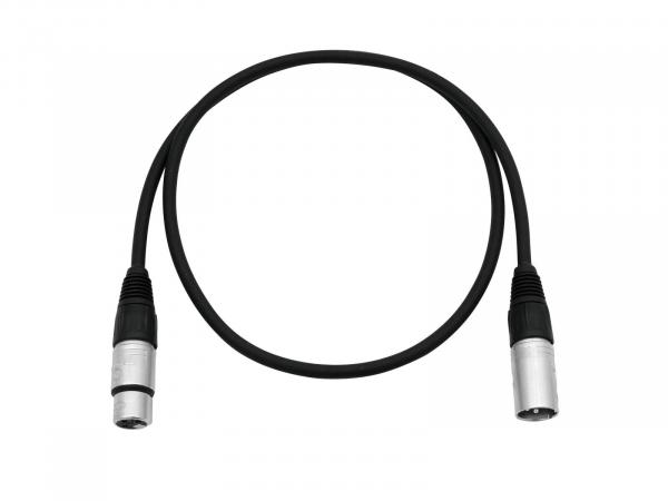 SOMMER CABLE XLR Kabel 3pol 0,9m sw Neutrik