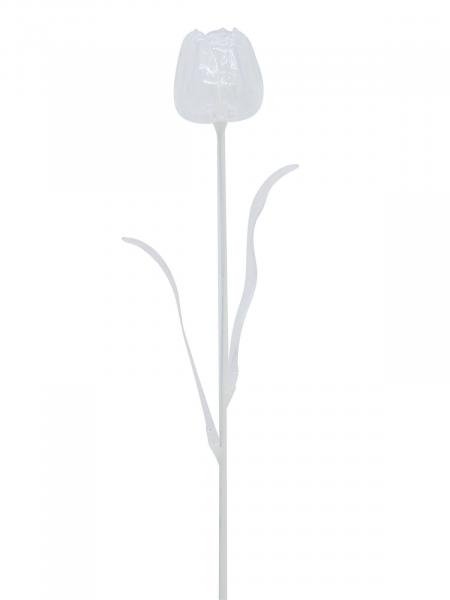 EUROPALMS Kristalltulpe, Kunstblume, transparent, 61cm 12x